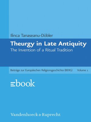 cover image of Theurgy in Late Antiquity